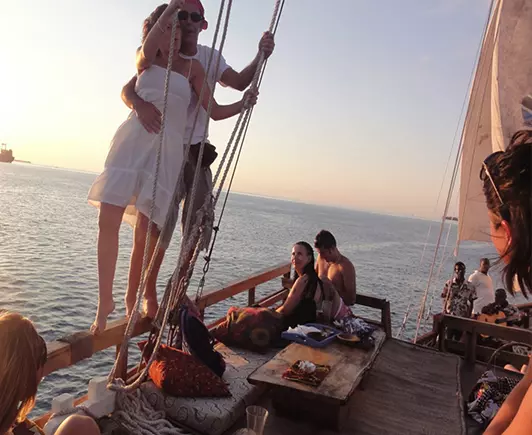 sunset dhow cruise